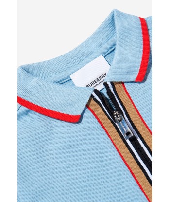 Burberry Baby Boys Cotton Branded Polo Shirt Par le système avancé 