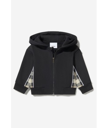 Burberry Baby Boys Check Trim Zip Up Top en ligne