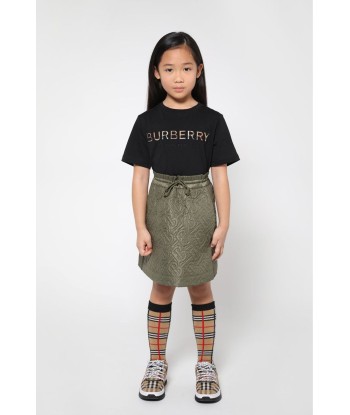 Burberry Boys Cotton Logo Print T-Shirt store