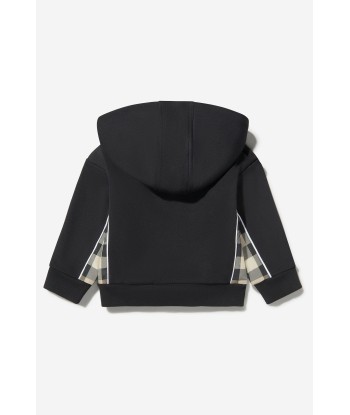 Burberry Baby Boys Check Trim Zip Up Top en ligne