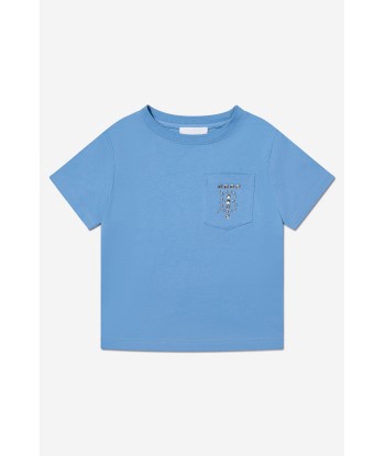 Burberry Boys Cotton Stud Pocket T-Shirt Economisez 