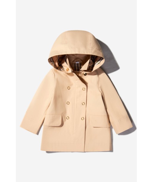 Burberry Baby Girls Branded Coat à prix réduit toute l'année