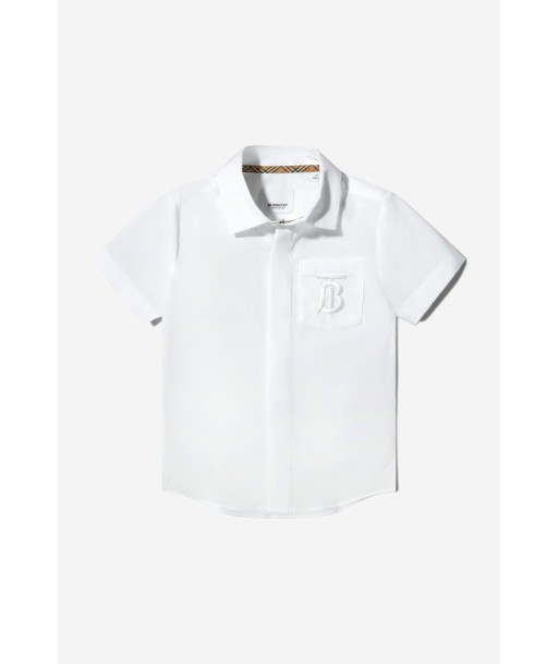 Burberry Boys Cotton Short Sleeve Shirt une grave pollution 