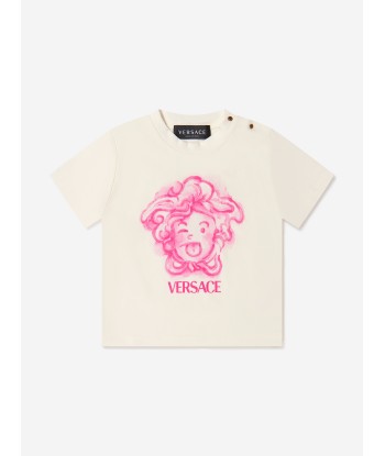 Versace Baby Girls Medusa Logo T-Shirt de l' environnement