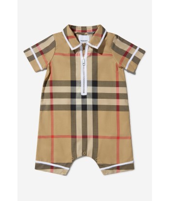 Burberry Baby Unisex Check Print Shortie est présent 