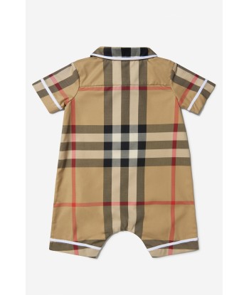 Burberry Baby Unisex Check Print Shortie est présent 