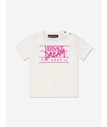 Versace Baby Girls Dream T-Shirt destockage