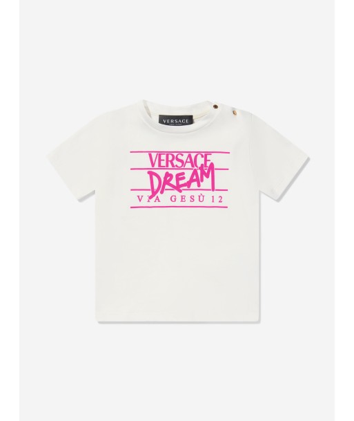 Versace Baby Girls Dream T-Shirt destockage