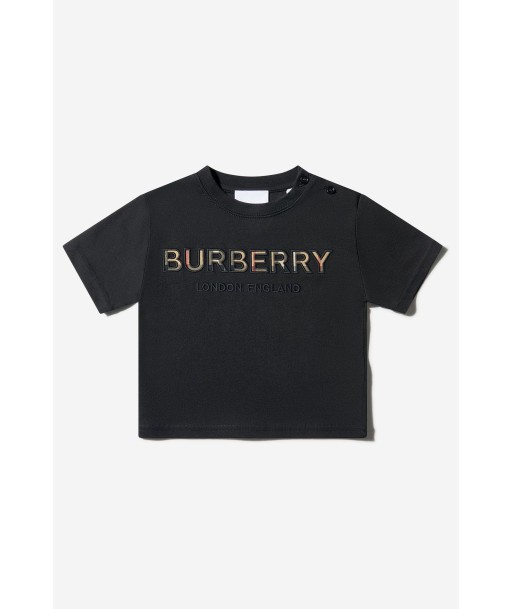 Burberry Baby Boys Cotton Logo Print T-Shirt est présent 