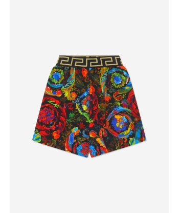 Versace Boys Kaleidoscopic Barocco Shorts meilleur choix