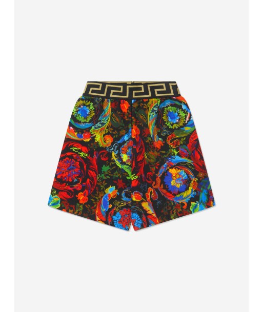 Versace Boys Kaleidoscopic Barocco Shorts meilleur choix