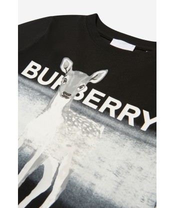 Burberry Boys Cotton Deer Print T-Shirt 2024