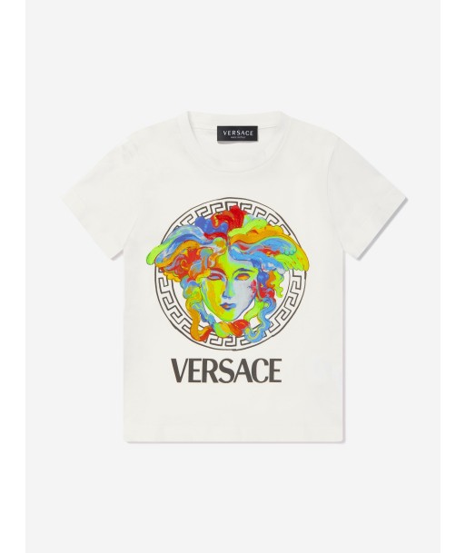 Versace Boys Medusa Logo T-Shirt en ligne des produits 