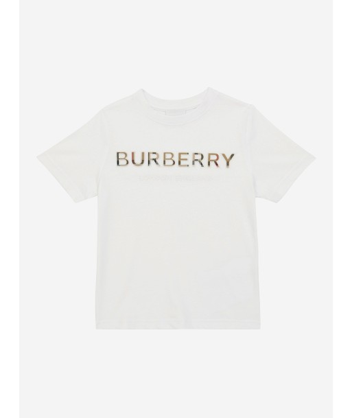 Burberry Baby Boys Cotton Logo Print T-Shirt Jusqu'à 80% De Réduction