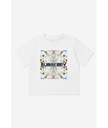 Burberry Baby Boys Cotton Logo Print T-Shirt livraison gratuite