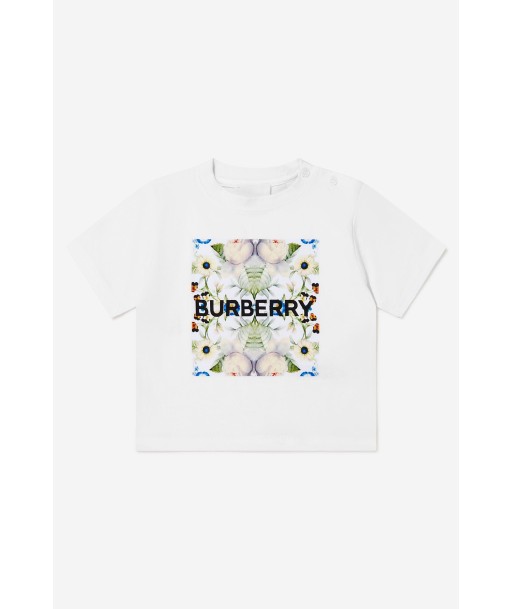 Burberry Baby Boys Cotton Logo Print T-Shirt livraison gratuite