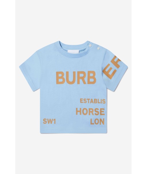 Burberry Baby Girls Cotton Logo Print T-Shirt hantent personnes