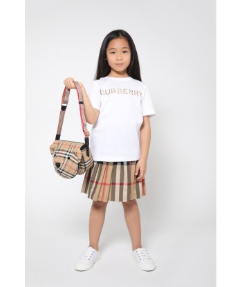 Burberry Girls Cotton Logo Print T-Shirt 2024