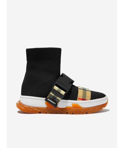 Burberry Unisex Buckled Strap Sock Trainers Véritable concentré