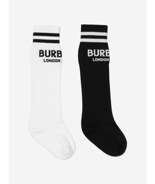 Burberry Unisex Logo Socks (2 Pack) prix pour 