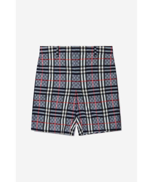 Burberry Boys Cotton Check Shorts votre