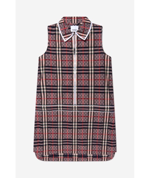 Burberry Girls Cotton Check Sleeveless Dress suggérées chez