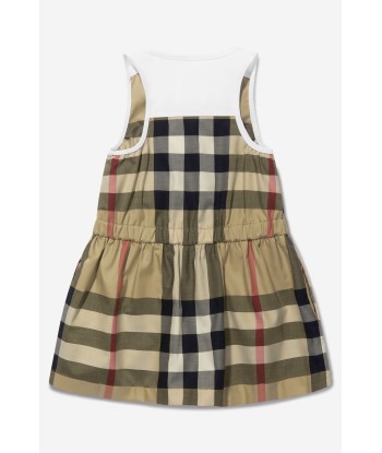 Burberry Baby Girls Cotton Check Sleeveless Dress sur le site 