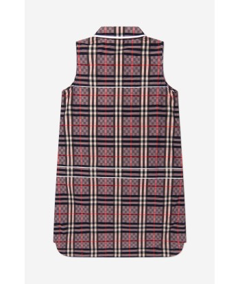 Burberry Girls Cotton Check Sleeveless Dress suggérées chez