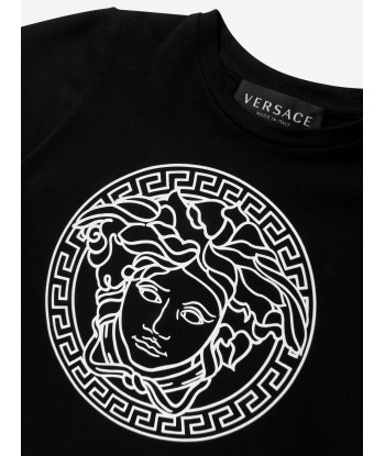 Versace Baby Medusa Logo T-Shirt in Black plus qu'un jeu 