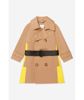 Burberry Boys Cotton Trench Coat With Belt l'évolution des habitudes 