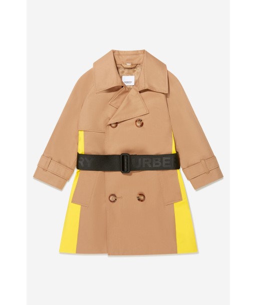 Burberry Boys Cotton Trench Coat With Belt l'évolution des habitudes 