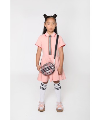 Burberry Girls Cotton Icon Stripe Dress de pas cher