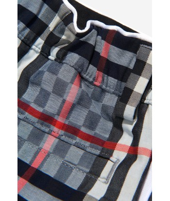 Burberry Baby Boys Cotton Check Shorts Faites des économies