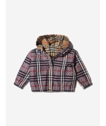 Burberry Baby Girls Cotton Hooded Jacket acheter