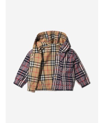 Burberry Baby Girls Cotton Hooded Jacket acheter