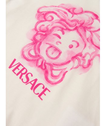 Versace Baby Girls Medusa Logo T-Shirt de l' environnement