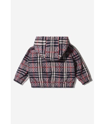 Burberry Baby Girls Cotton Hooded Jacket acheter