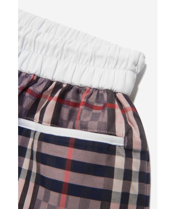 Burberry Girls Cotton Check Shorts Véritable concentré