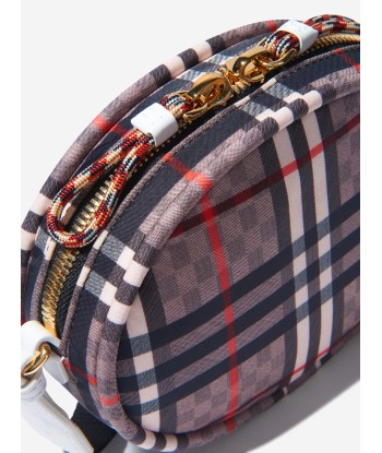 Burberry Girls Checkerboard Round Bag de votre