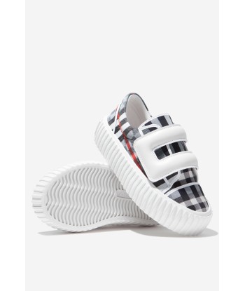 Burberry Unisex Checkerboard Velcro Strap Trainers une grave pollution 