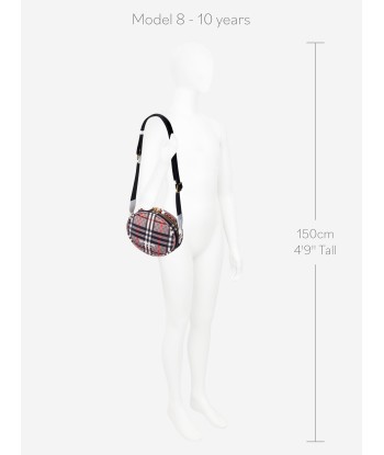 Burberry Girls Checkerboard Round Bag de votre