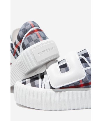 Burberry Unisex Checkerboard Velcro Strap Trainers une grave pollution 