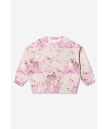 Burberry Girls Cotton Deer Print Sweatshirt Livraison rapide