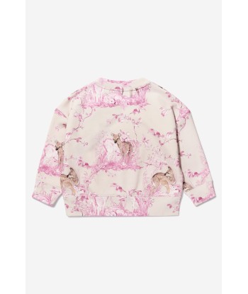 Burberry Girls Cotton Deer Print Sweatshirt Livraison rapide