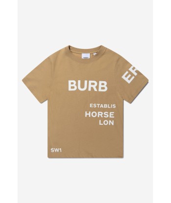 Burberry Boys Cotton Jersey Logo T-Shirt offre 