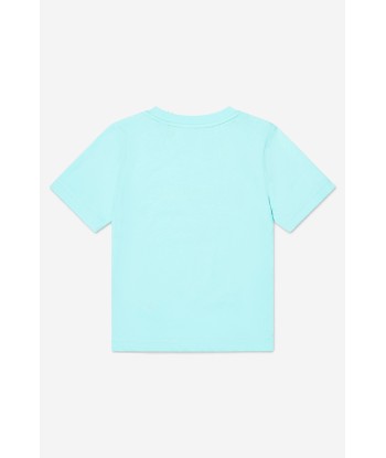 Burberry Boys Cotton Jersey Logo T-Shirt la livraison gratuite