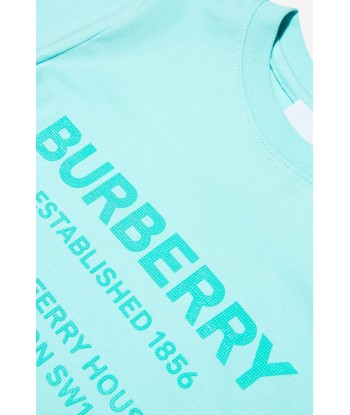 Burberry Boys Cotton Jersey Logo T-Shirt la livraison gratuite