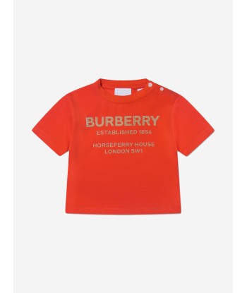 Burberry Baby Girls Cotton Jersey Logo T-Shirt de votre