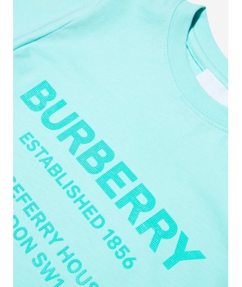 Burberry Boys Cotton Jersey Logo T-Shirt la livraison gratuite