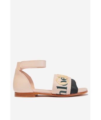 Chloé Girls Leather Branded Sandals online